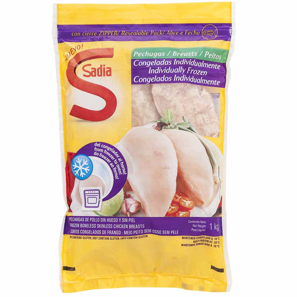 Filete de Pechuga Importado SADIA Bolsa 1Kg