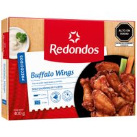 Alitas Sazonadas REDONDOS Buffalo Wings Caja 400g