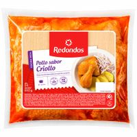 Piernas y Muslos Aderezo Criollo REDONDOS Bolsa 650g