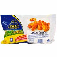 Alitas RICO POLLO Criollo Bolsa 12un