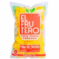 Trozos de Piña Golden EL FRUTERO Bolsa 1Kg