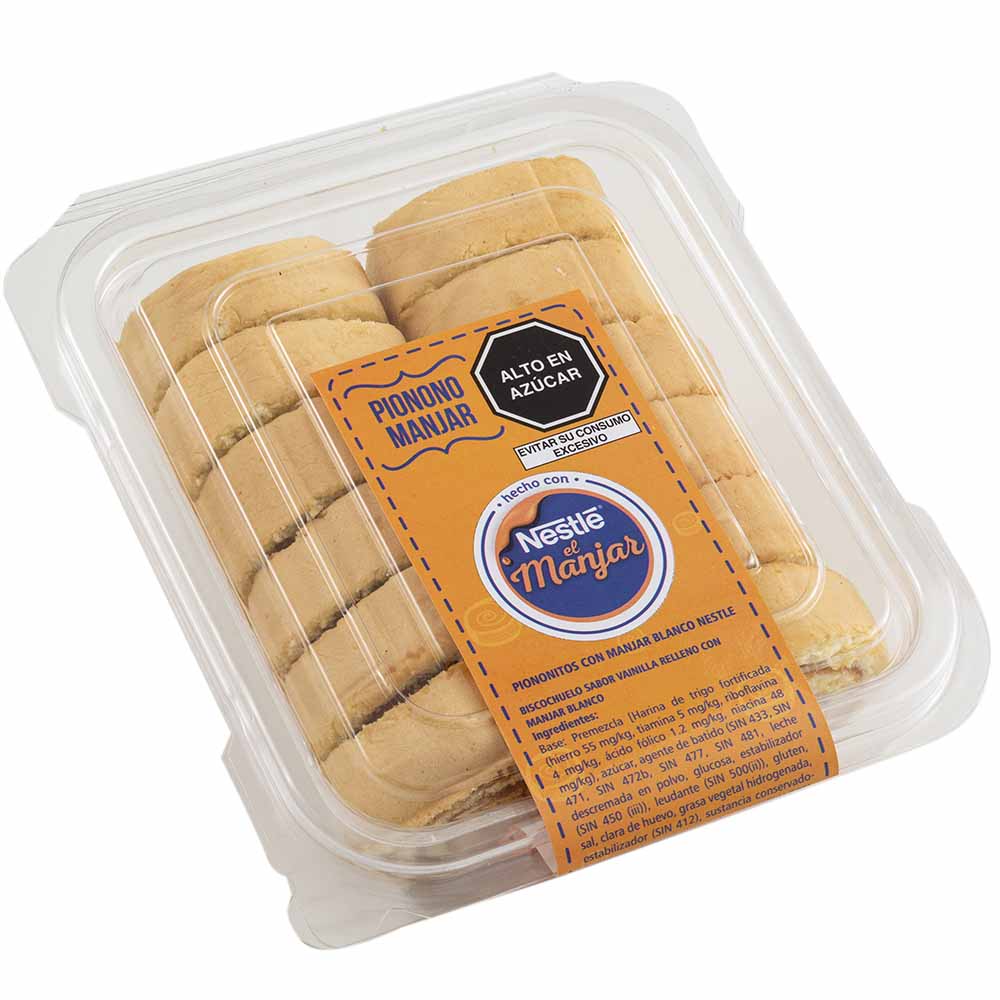 Pionono con Manjar NESTLÉ Paquete 4un