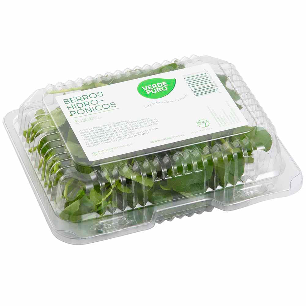 Berros Hidropónicos VERDE PURO Táper 120g