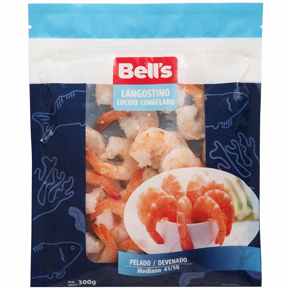 Langostinos Precocidos BELL'S Bolsa 300g