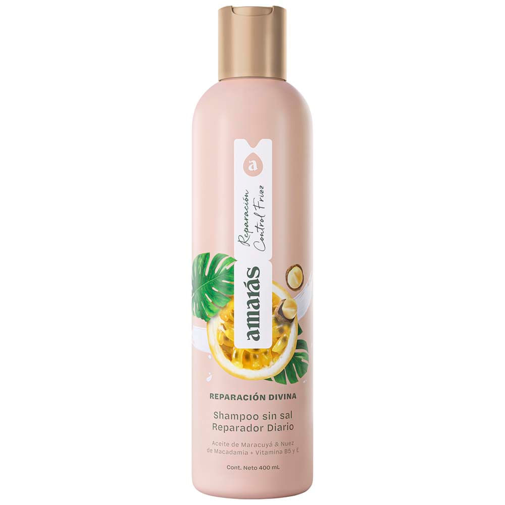 Shampoo AMARÁS Reparación Divina Frasco 400ml