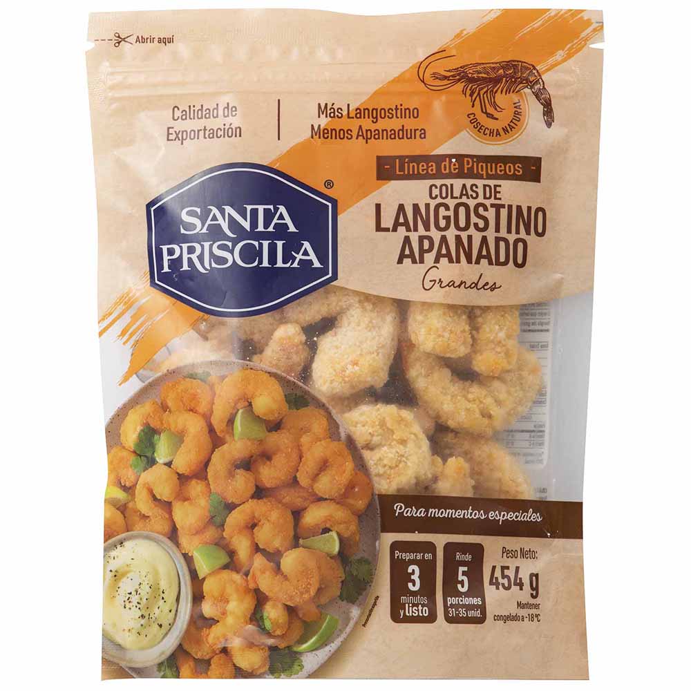Langostino Apanado SANTA PRISCILA Bolsa 454g