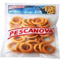 Anillas de Calamar Empanizadas PESCANOVA Bolsa 500g