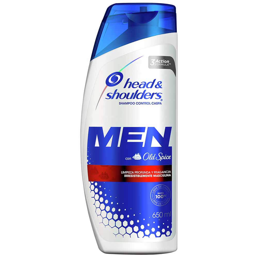 Shampoo HEAD & SHOULDERS Men con Old Spice Frasco 650ml
