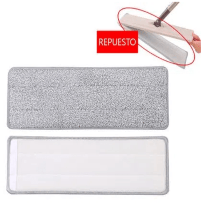 Almohadilla de Reemplazo De Trapeador Mopa Plano - Set de 5 unidades