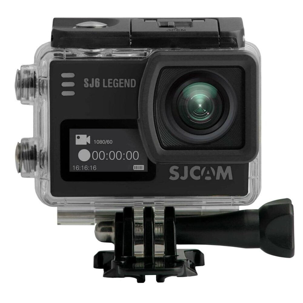 CÁMARA SJCAM SJ6 LEGEND TÁCTIL 4K UHD 16 MP GYRO ESTABILIZADOR - NEGRO