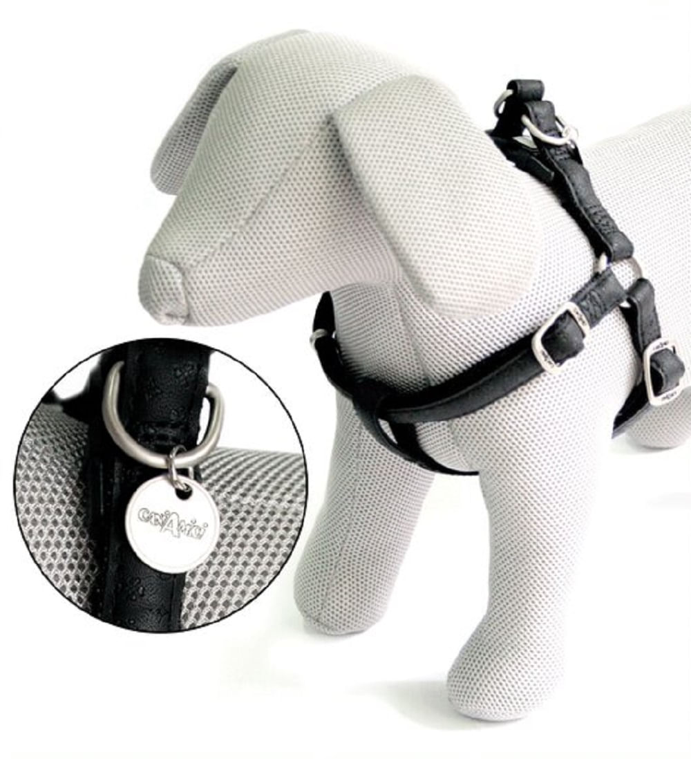 Arnés para Perros - Vanity Negro Talla XL