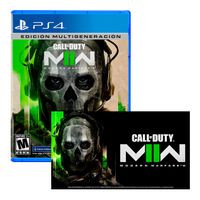 Call Of Duty Modern Warfare II + Poster Playstation 4 Latam