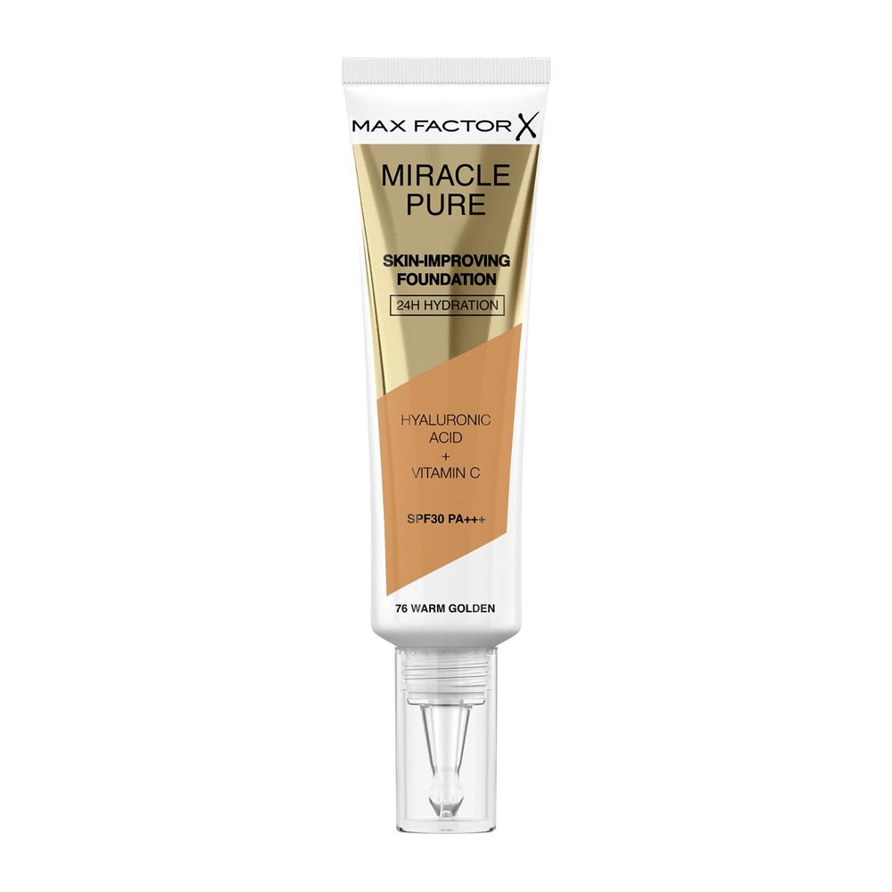 Base Max Factor Miracle Pure Warm Golden 76