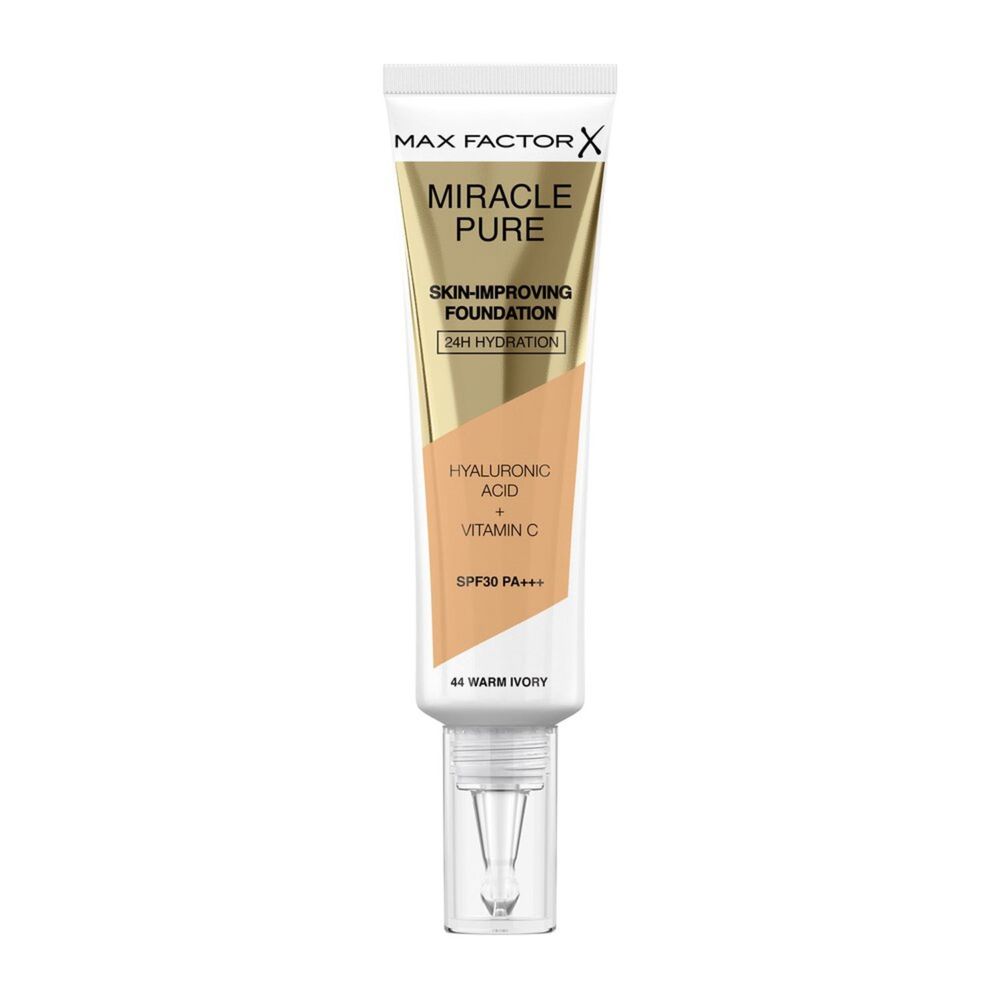 Base Max Factor Miracle Pure Warm Ivory 44