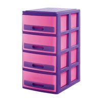 Cómoda Polin #4 Rosado Morado