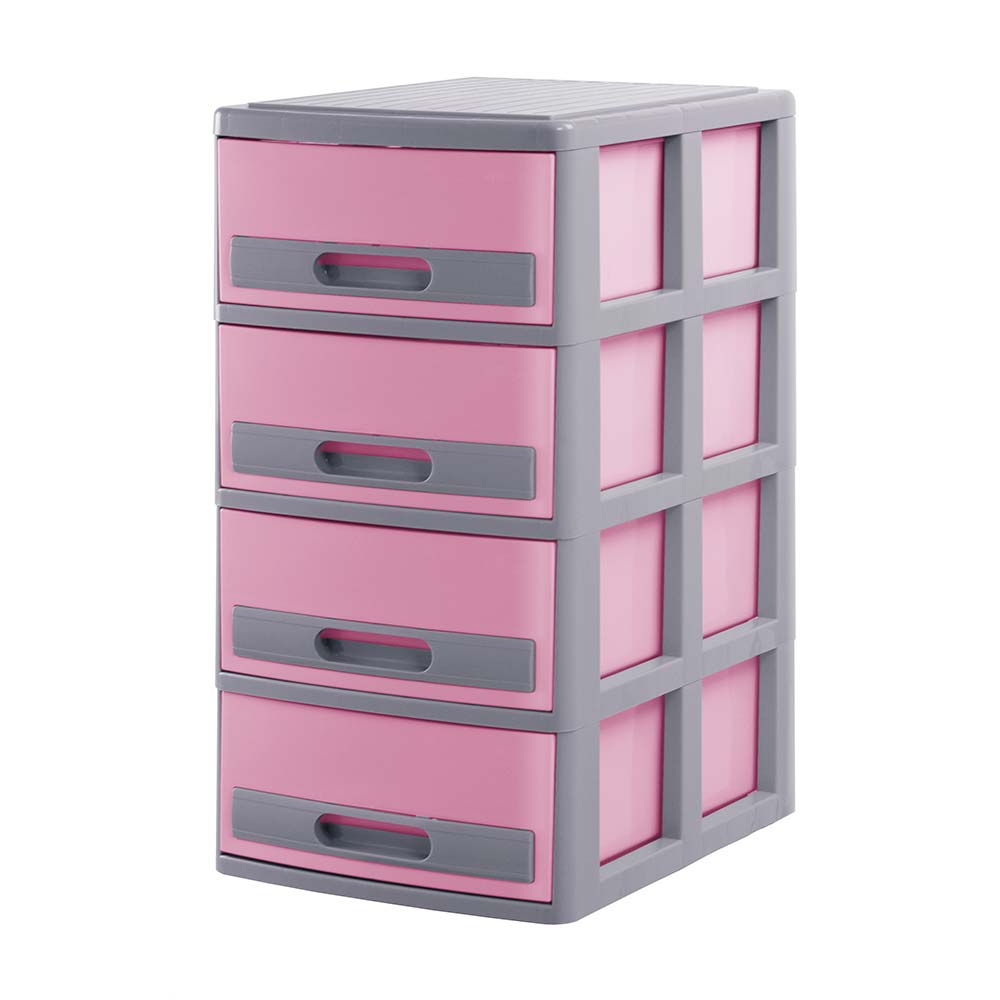 Cómoda Polin #4 Gris Rosado
