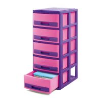 Cómoda Polin #5 Rosado Morado