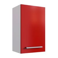 Módulo alto de cocina 40cm Rojo