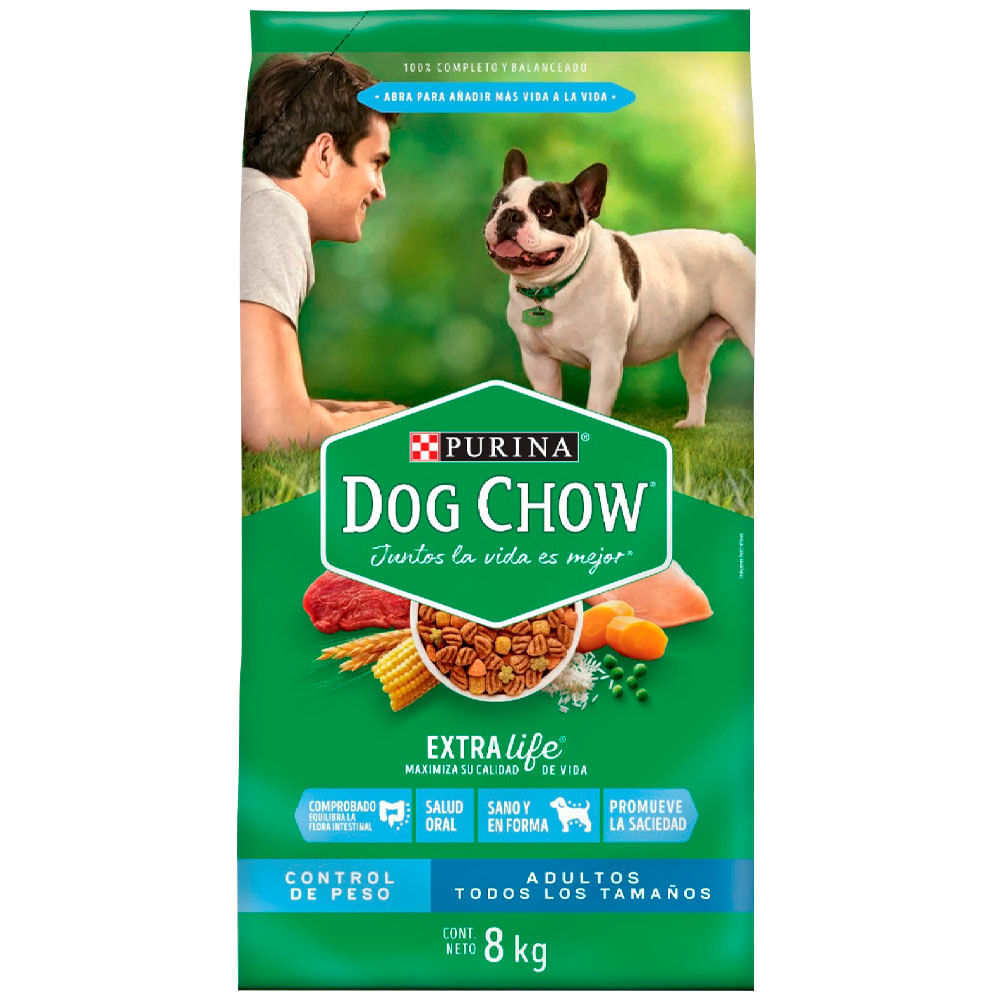 Comida para Perros DOG CHOW Control de Peso Bolsa 8 KG