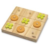Juego Didáctico Cy680 Tic Tac Toe De Madera