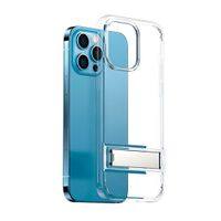 Case Usams Wingy US-BH808 Con Soporte Para Iphone 14 Pro 6.1"" Transparente (3 Cámaras)