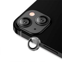 Lámina Vidrio Lente de Cámara Usams US-BH817 Para iPhone 14 Max 6.7"" (2 Cámaras)
