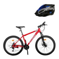 BICICLETA XCLUSIVE ARO 29 RG + CASCO MTB AZUL L