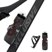 KIT HIDRATANTE XCLUSIVE BOTELLA Y PORTA BOTELLA NEGRO