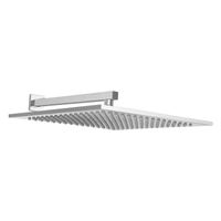 SALIDA DE DUCHA ESPANOLA CUADRADA PARED 40 CM CROMADA VAINSA