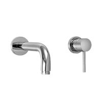 MONOCOMANDO PARA LAVATORIO PARED LEVER HECHO EN BRONCE VAINSA