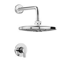 MONOCOMANDO PARA DUCHA BUZIOS LEVER CON SALIDA ESPANOLA CROMADO ITALGRIF