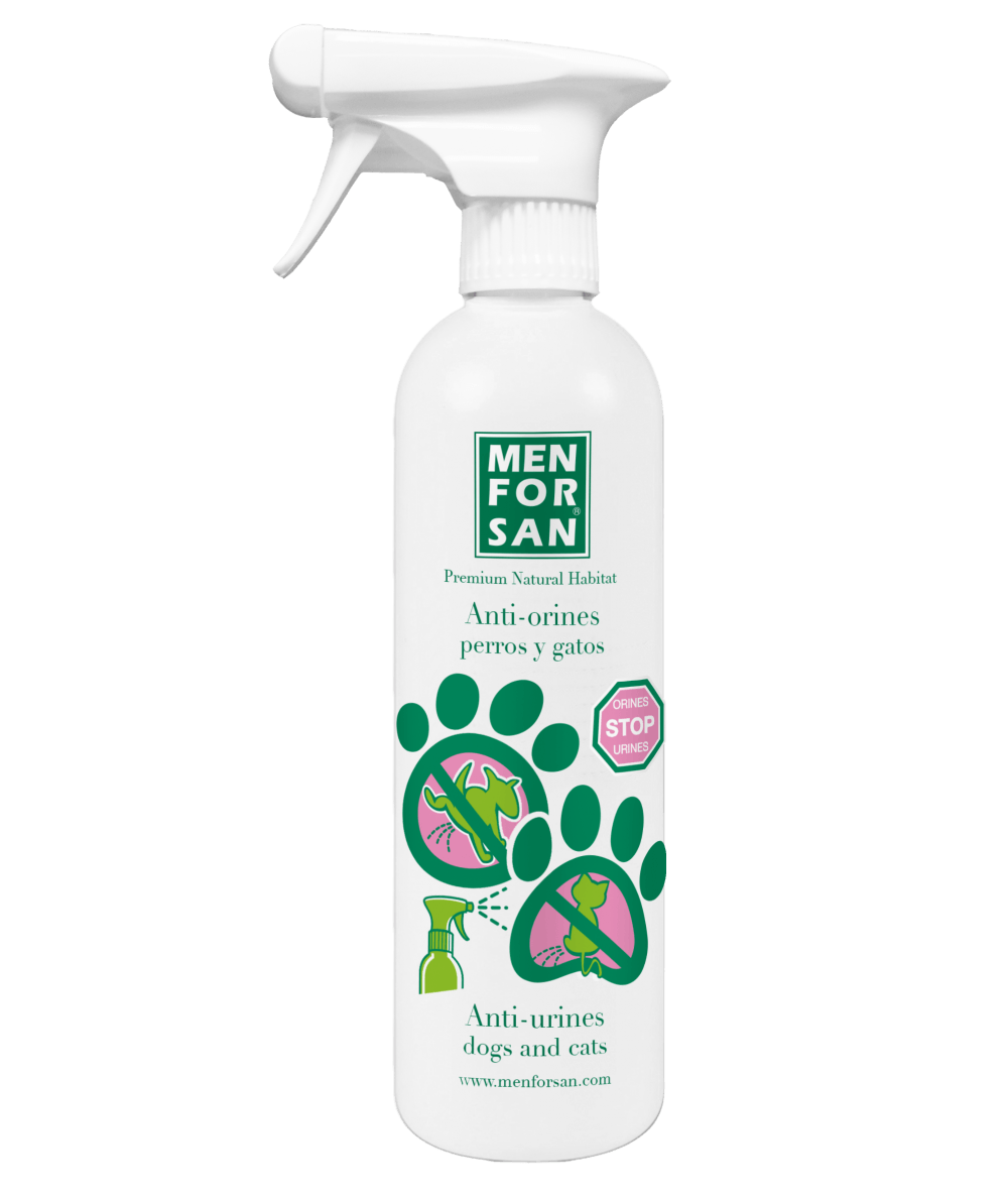 Spray Anti-orines para perros y gatos 500ml MEN FOR SAN