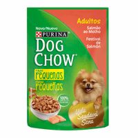 Comida para Perros DOG CHOW Adultos Razas Pequeñas Festival de Salmón 100g