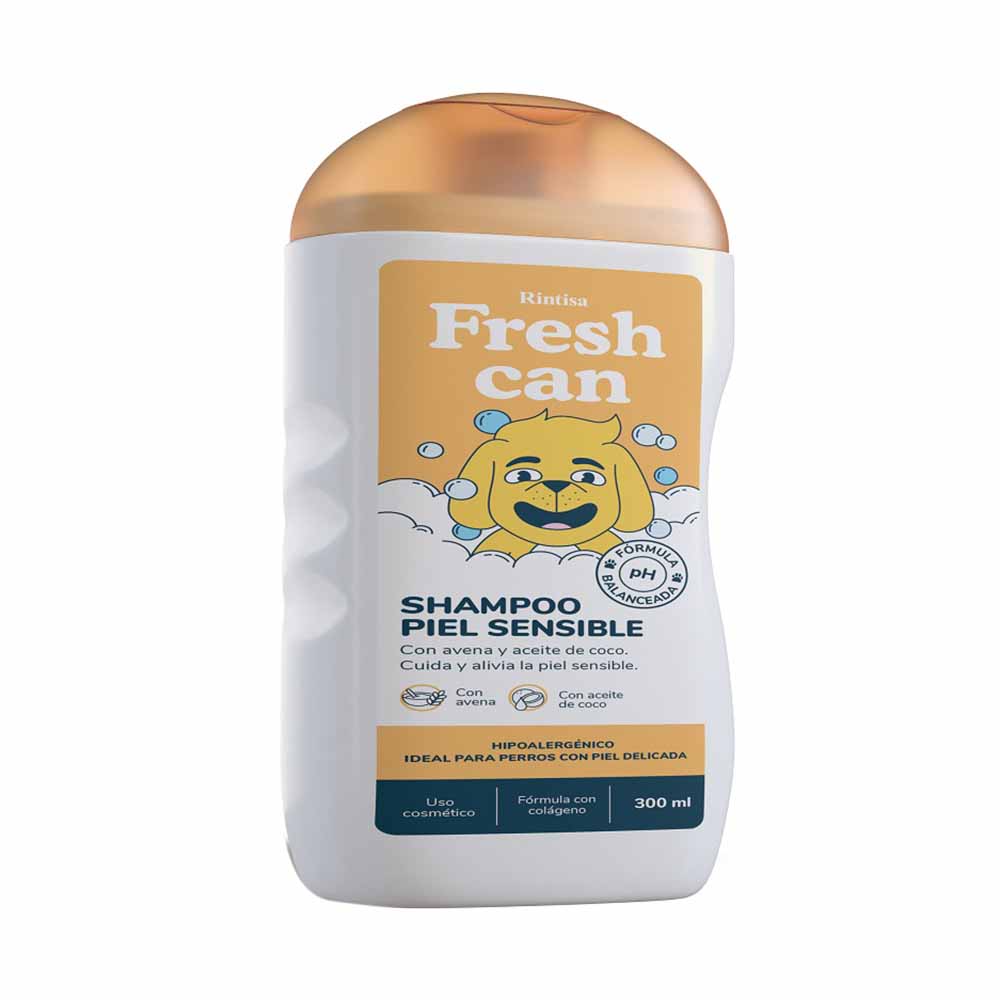 Shampoo para Perros RINTISA Fresh Can Piel Sensible Frasco 300ml