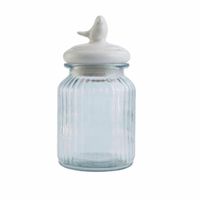Canister Con Tapa Pajarito 22Cm