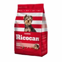 Comida para Perros RICOCAN Cachorros Razas Pequeñas Carnes y Leche Bolsa 8Kg
