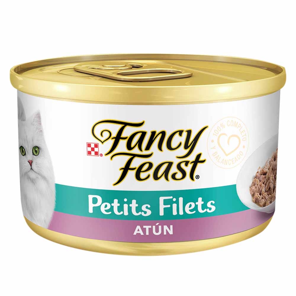 Comida para Gato FANCY FEAST Filetes de Atún Petits Lata 85g