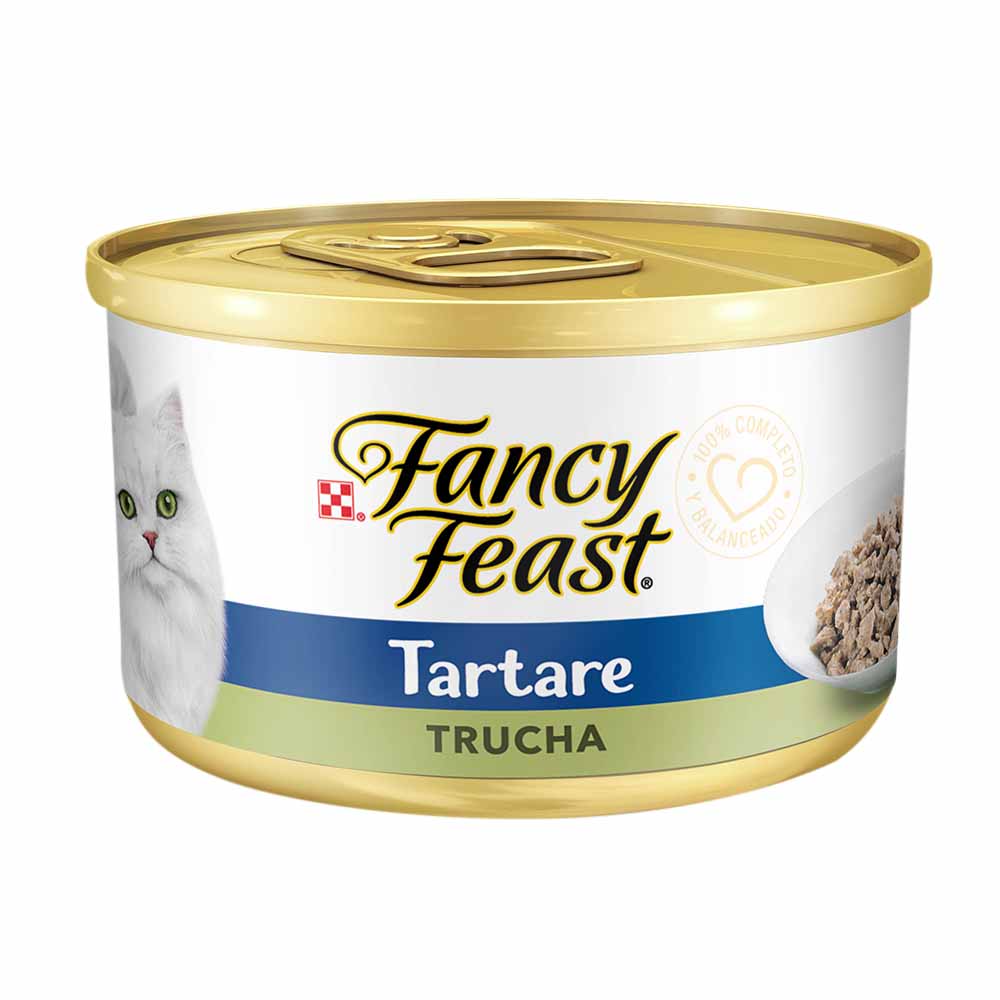 Comida para Gatos FANCY FEAST Tartare Trucha Lata 85g