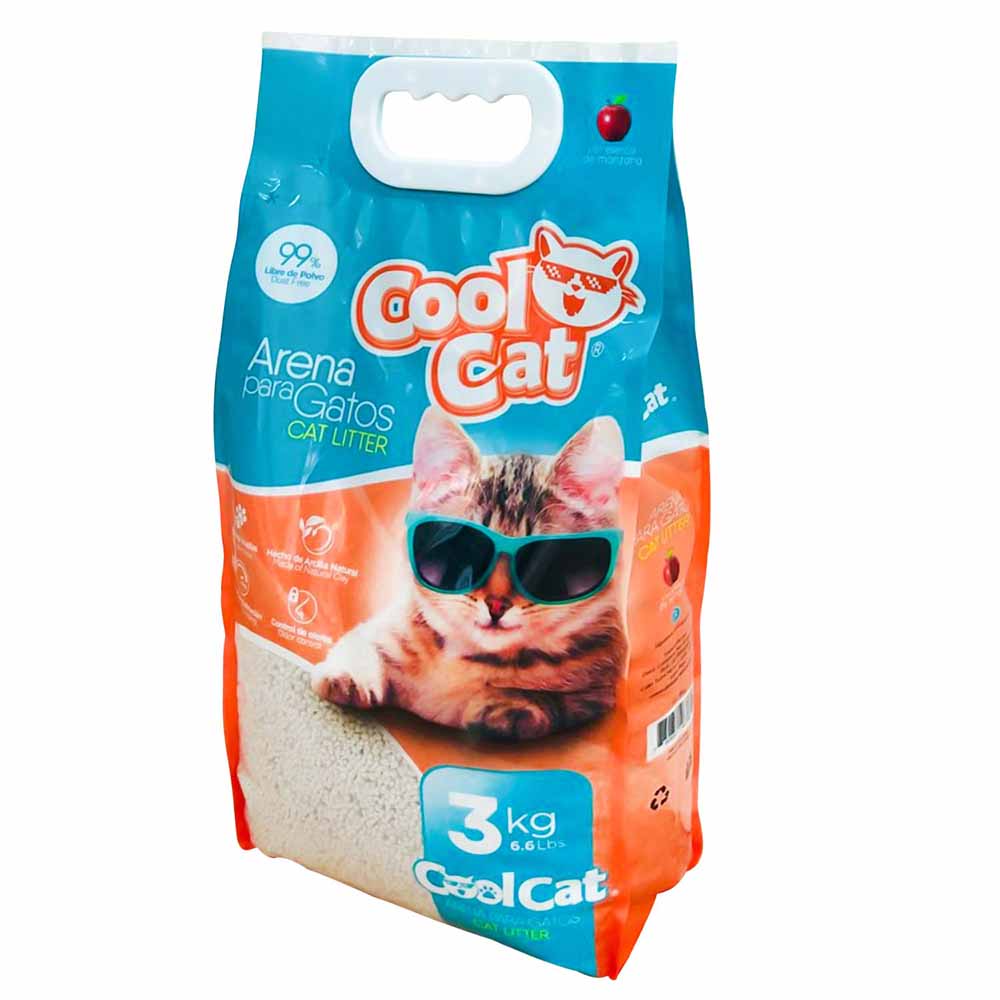 Arena para Gatos COOL CAT Bolsa 3Kg