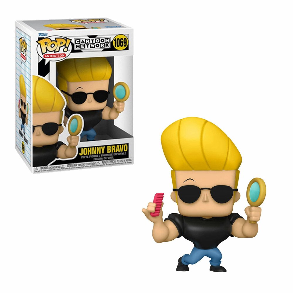 Funko Pop Johnny Bravo - Johnny con Espejo y Peine