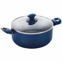 ILKO OLLA 24CM GRANITO NAVY