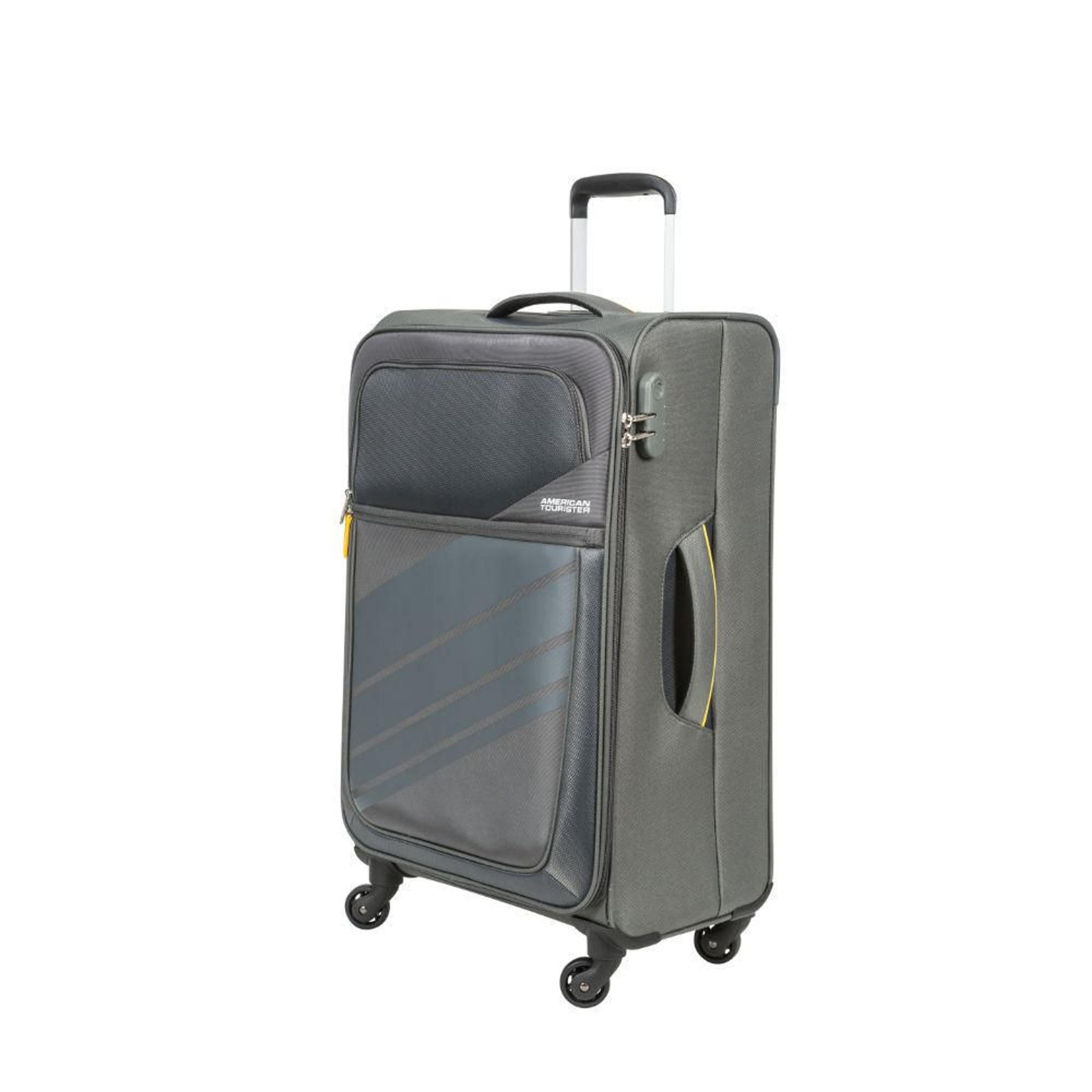 Maleta American Tourister Stirling Light Spinner M Gris - Shopstar