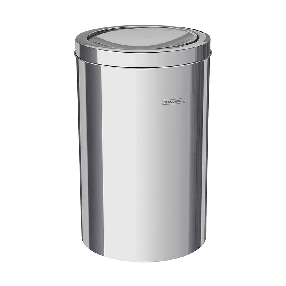 Tacho acero inox. Basculante Swing 12 litros