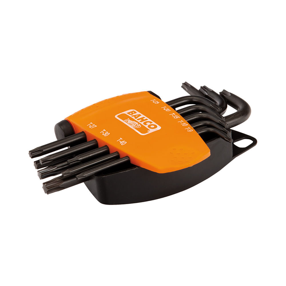 Jgo llaves Torx larga 8p