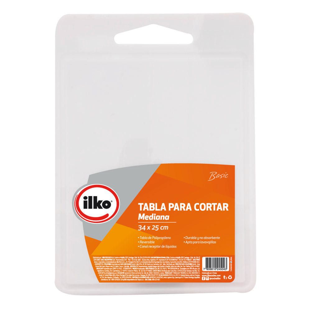 Tabla Plástico Mediano Blanco