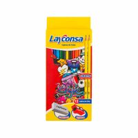 Lapiz LAYCONSA Triangular Caja 12un