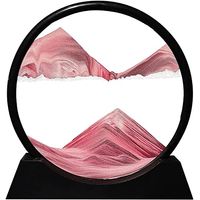 Cuadro de Arte de Arena en Movimiento - Rosado
