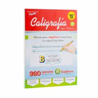 Libro DISTRIBUIDORA GRÁFICA Caligrafía Bolsa 6un