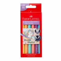 Plumones FABER-CASTELL Fiesta Pastel Caja 6un