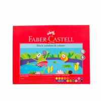 Block FABER CASTELL Color Caja 20Hojas